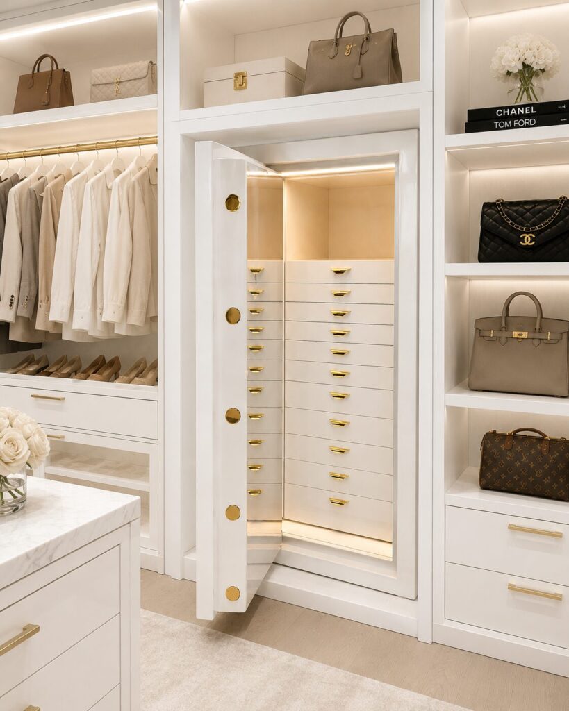 Traum Safe - Heirloom II-63 in a closet